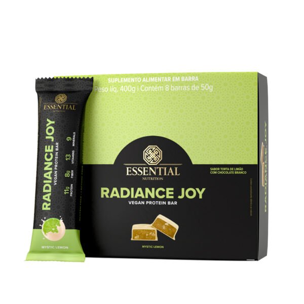 Radiance Joy Vegan Torta de Limão Display 8 Barras Essential