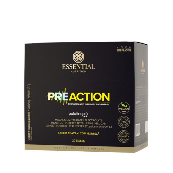 Pre Action Abacaxi com Hortela 27G dose Sachê Essential