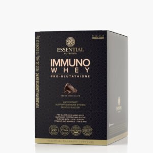 Immuno Whey Pro Glutathione Cacao 465g - Display c/15 sachês de 31g Essential