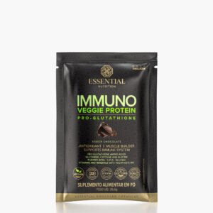 Immuno Veggie Protein Pro-Glutathione Chocolate sachês de 36,6g Essential