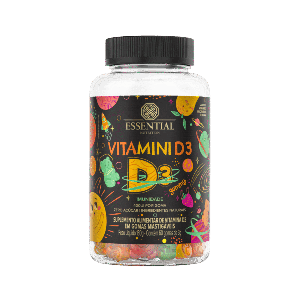 Vitamini D Pote 180g/60un Essential