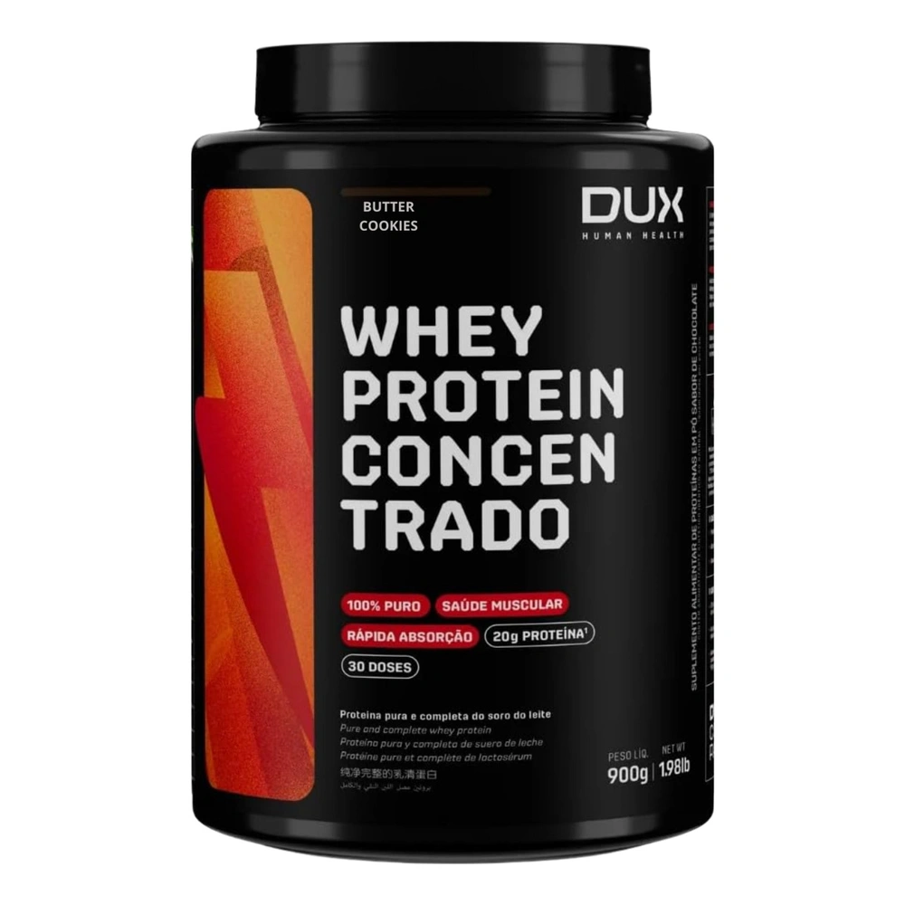 WHEY PROTEIN CONCENTRADO DUX BUTTER COOKIES 900G