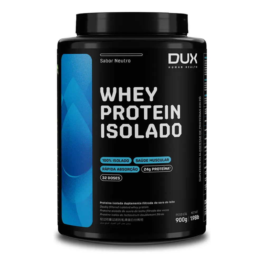 WHEY PROTEIN ISOLADO DUX NEUTRO 900G